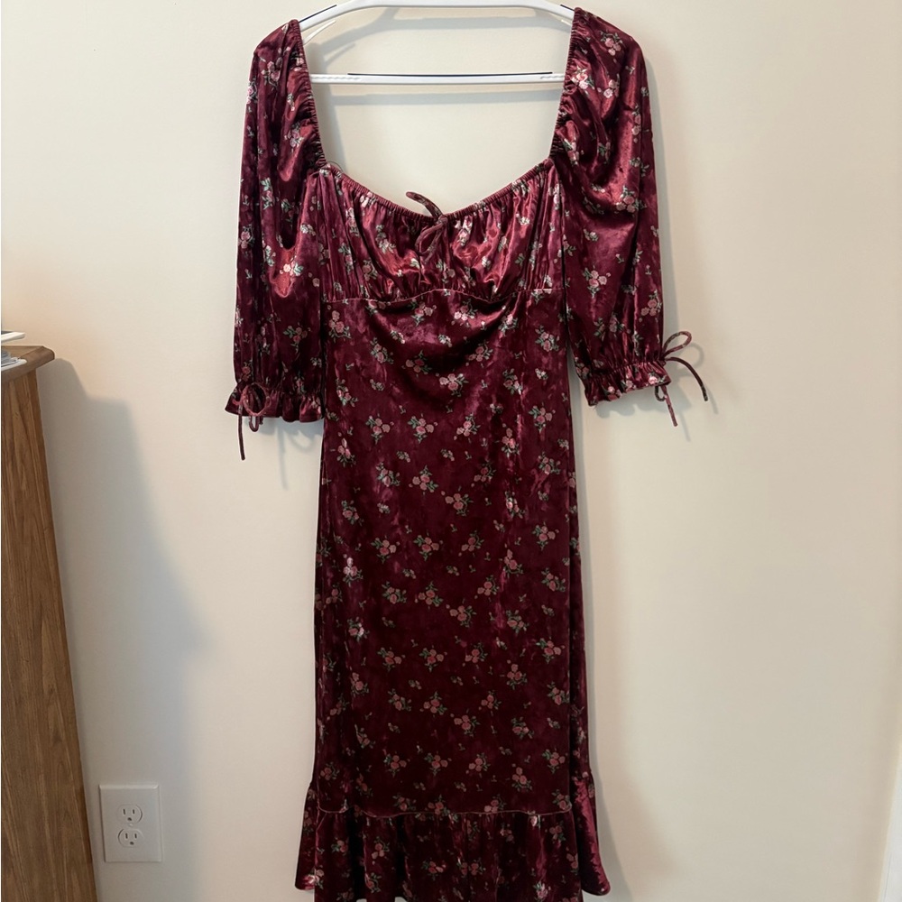 Midi Form Fitting Dress